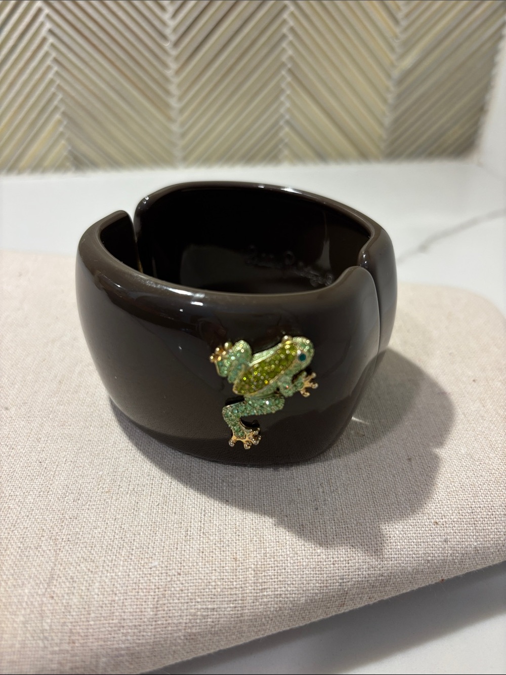 Lilly Pulitzer Frog Cuff Bracelet